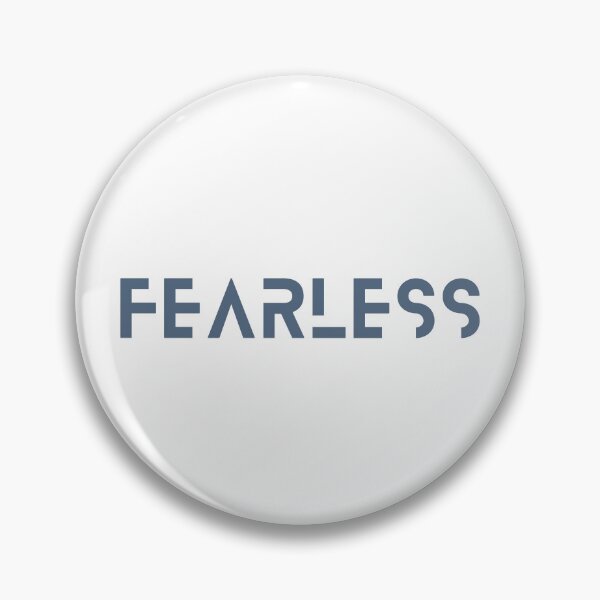 Item preview, Fearless Bold Minimalist Typography Art designed and sold by EchoPrint Co..
