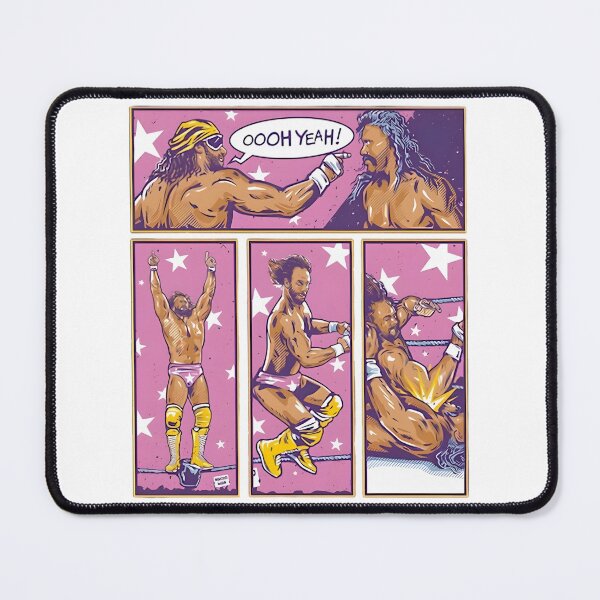 Item preview, Macho Man Randy Savage Inspired Comic Art Design designed and sold by DramaticTroll.