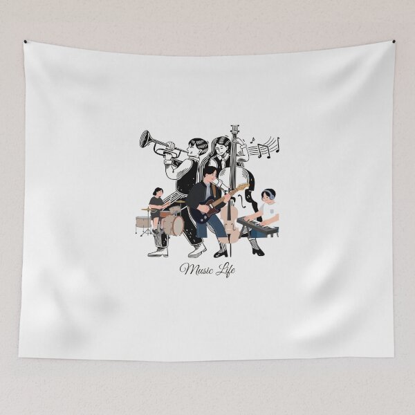 Item preview, Music Life: Indie Band Playing Instruments designed and sold by Fana25.