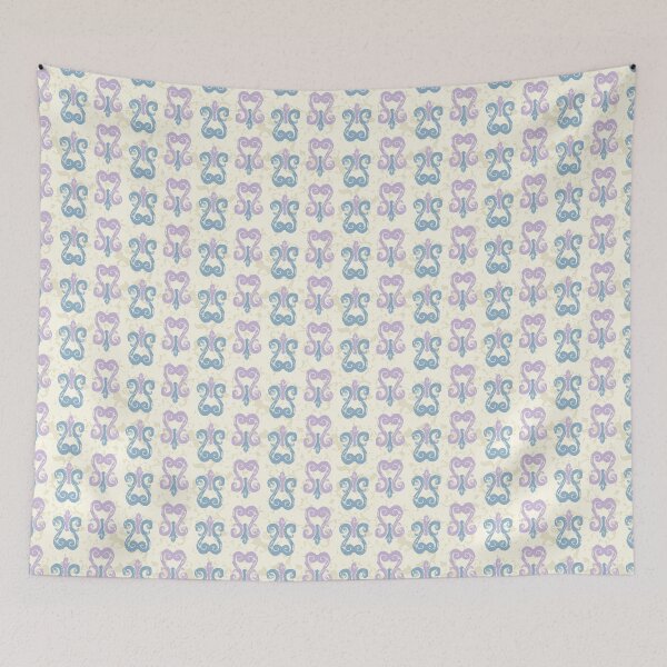 Item preview, Purple & Blue Flourishes designed and sold by Digitalmyth's Designs.
