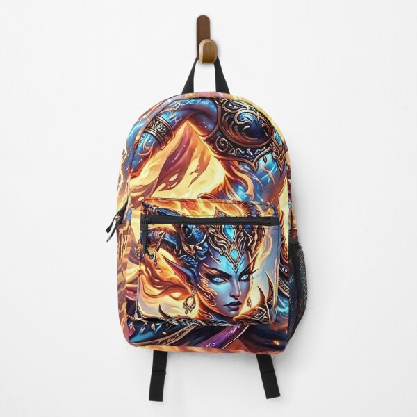 Item preview, Djinn - Arabian Fantasy Fire Spirit Art designed and sold by Lucid Dream Pixel.