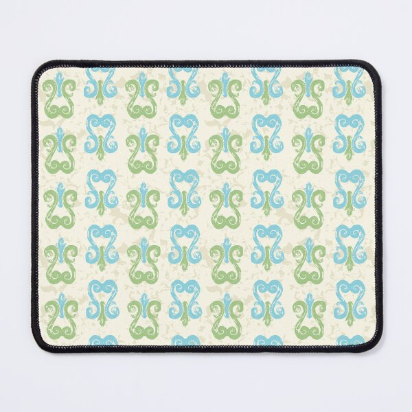 Item preview, Blue & Green Flourishes designed and sold by Digitalmyth's Designs.