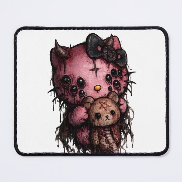 Item preview, Hello Many-Eyed, Many-Fanged Monster Kitten designed and sold by art-emissa.