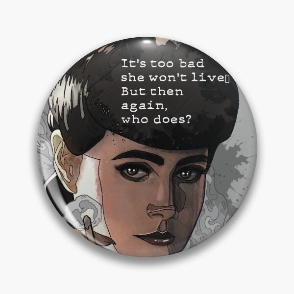 Item preview, Blade Runner 1982. Sean young. No AI designed and sold by Inked T.