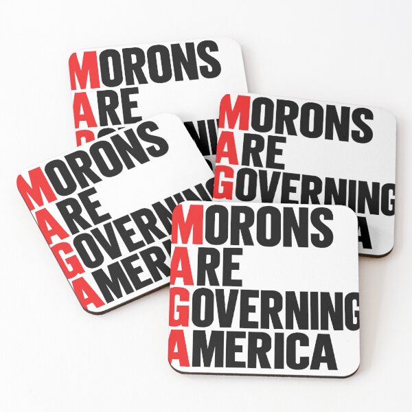 Item preview, MAGA “Morons Are Governing America.” T-shirt designed and sold by PIXEL POP DESIGNS - Beyond the Norm!.