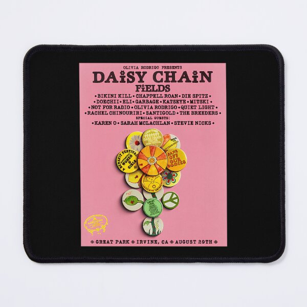 Item preview, Chain Fields Daisy Flowers (Olivias) Aym 2026 designed and sold by TheGingerPossum.