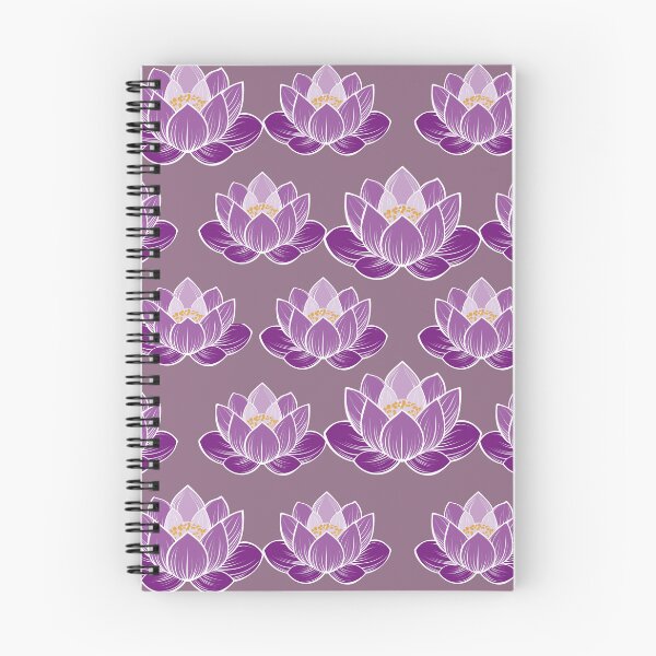 Item preview, Purple Lotus Flower Geometric Pattern designed and sold by ​Jyoti Digital Artist.