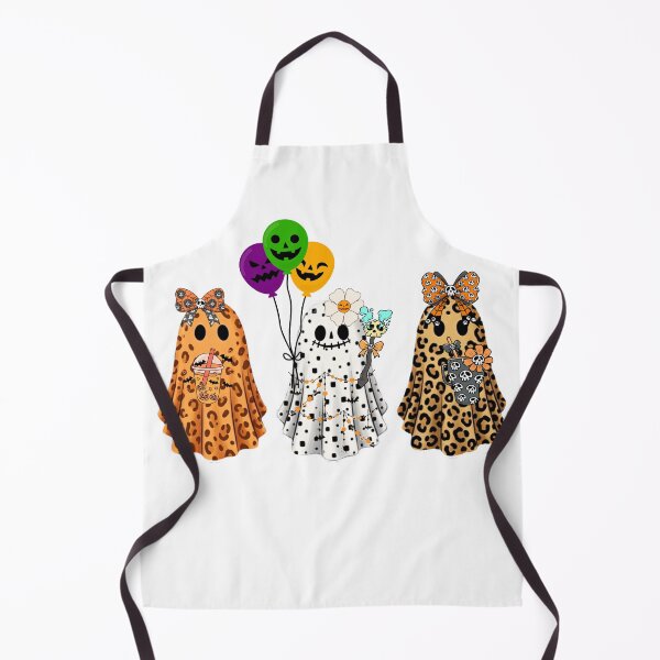 Item preview, Cute Animal Print Halloween Ghosts with Drinks and Balloons Graphic designed and sold by VibranPalette.