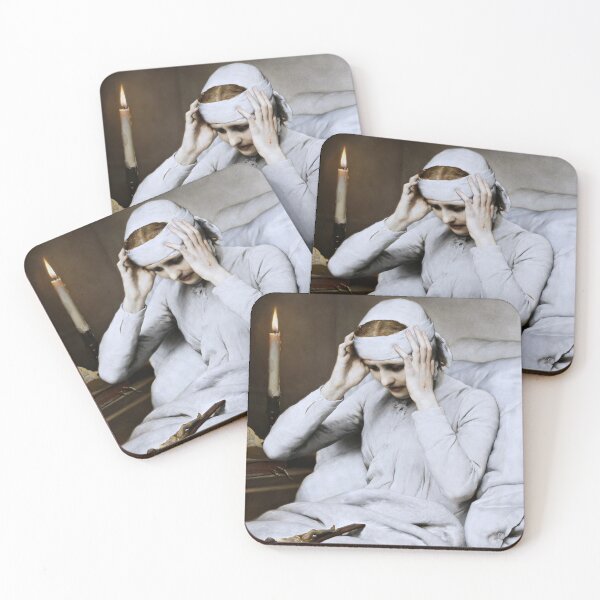 Item preview, Anna Katharina Emmerick by Gabriel von Max designed and sold by The Breathing Paint.