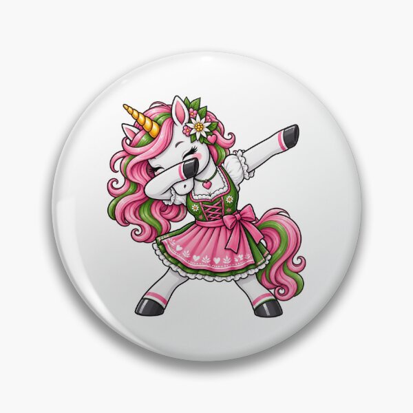 Item preview, Dapping Unicorn Dirndl Traditional Costume Substitute designed and sold by Radixbarny.