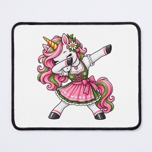 Item preview, Dapping Unicorn Dirndl Traditional Costume Substitute designed and sold by Radixbarny.