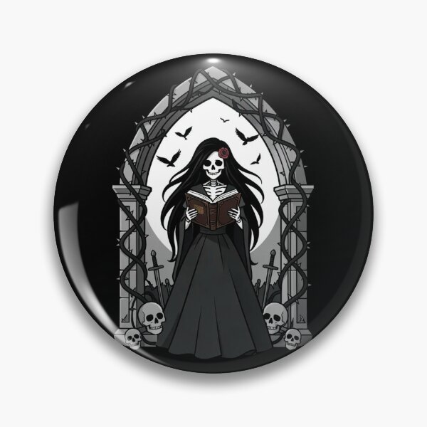 Item preview, Witch with a book designed and sold by MagelliShop.