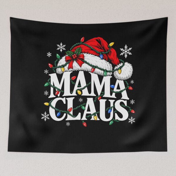 Item preview, Mama Claus Mom Christmas Lights Pajama Family Matching Group designed and sold by clothesy7.