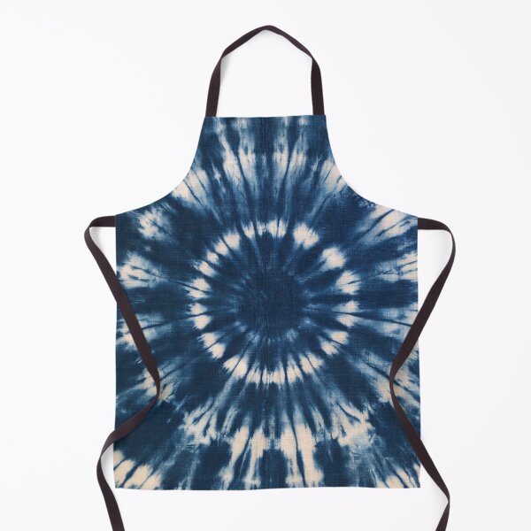 Artikelvorschau, Japanisches Shibori-Mandala in Indigoblau und Weiß entworfen und verkauft von KsaveraArt.