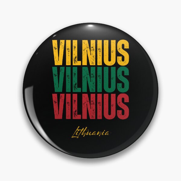Item preview, Vilnius Lithuania, Vilnius souvenir designed and sold by Dressyourflag.