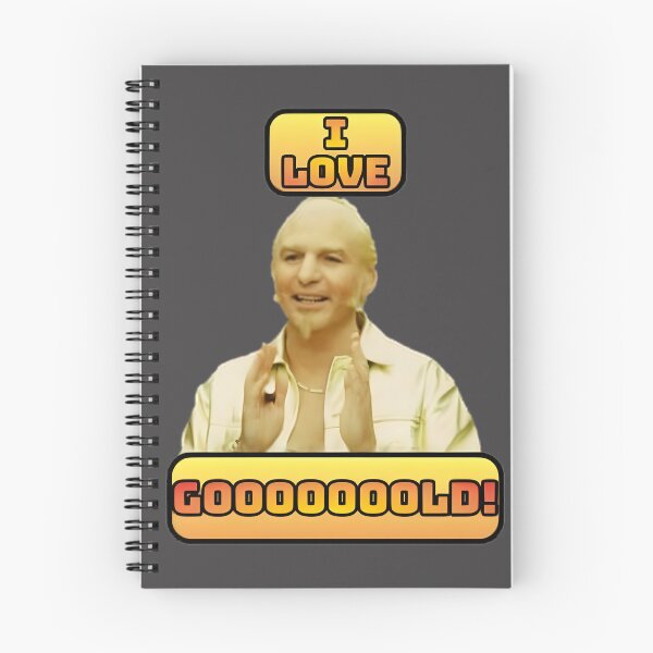 Item preview, Funny I Love Gooooooold Design for Gold Enthusiasts and Treasure Lovers designed and sold by heckoffman.