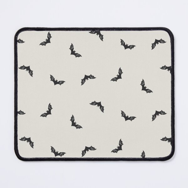 Item preview, Flying Cute Gothic Halloween Bats in Black and White designed and sold by EliveraDesigns.
