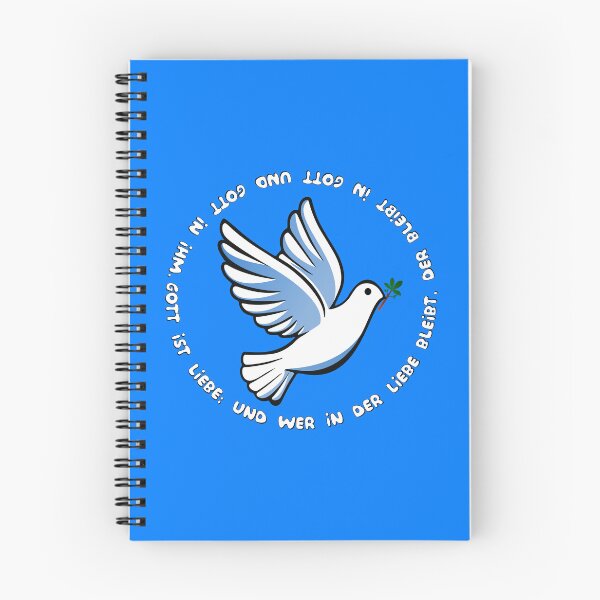 Item preview, Dove with Bible verse designed and sold by QuanntixArt.