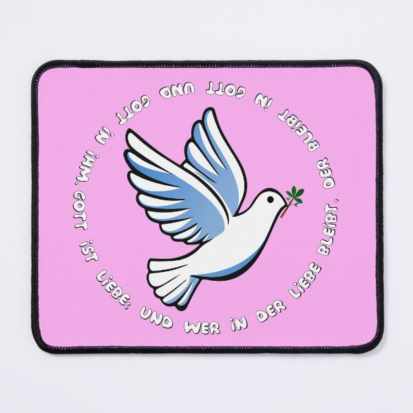 Item preview, Dove with Bible verse designed and sold by QuanntixArt.