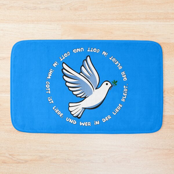 Item preview, Dove with Bible verse designed and sold by QuanntixArt.
