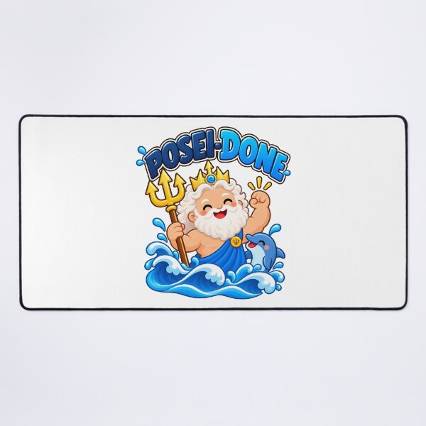 Item preview, Poseidon Posei-Done Funny Greek Mythology Pun designed and sold by Enoch-creator.