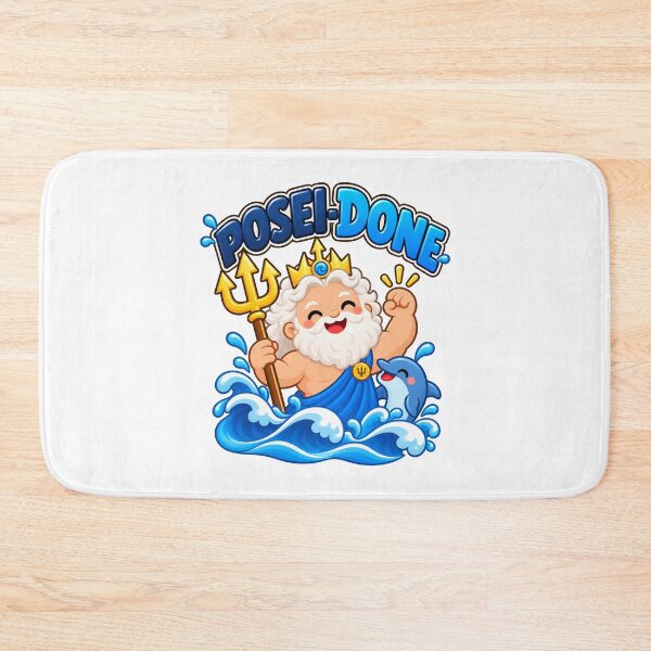 Item preview, Poseidon Posei-Done Funny Greek Mythology Pun designed and sold by Enoch-creator.