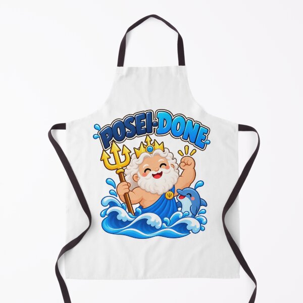 Item preview, Poseidon Posei-Done Funny Greek Mythology Pun designed and sold by Enoch-creator.
