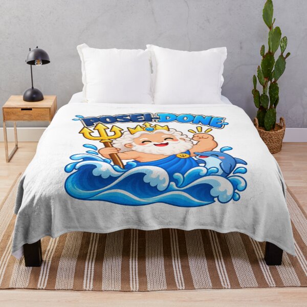 Item preview, Poseidon Posei-Done Funny Greek Mythology Pun designed and sold by Enoch-creator.