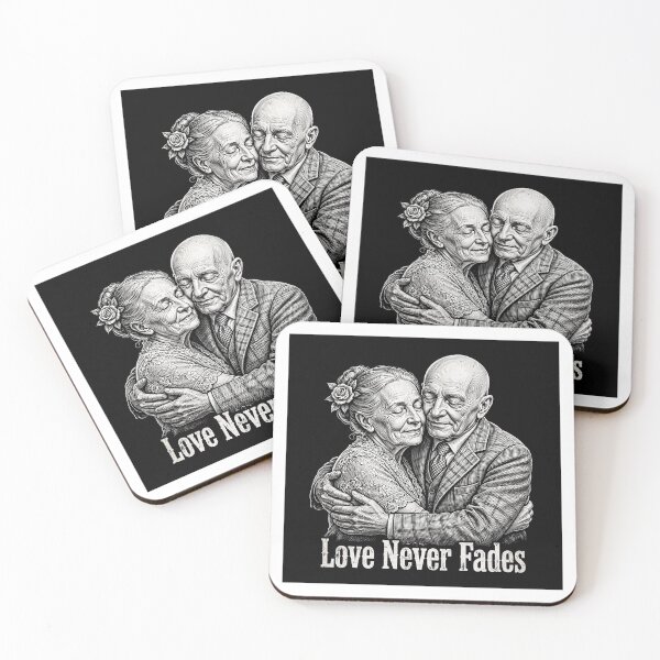 Item preview, Custom Love Never Fades Vintage Anniversary Canvas Art designed and sold by ZestlyStore94.