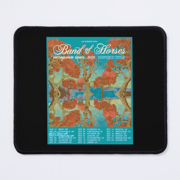 Item preview, Band Of Horsess Concert Tour Dates designed and sold by TheGingerPossum.