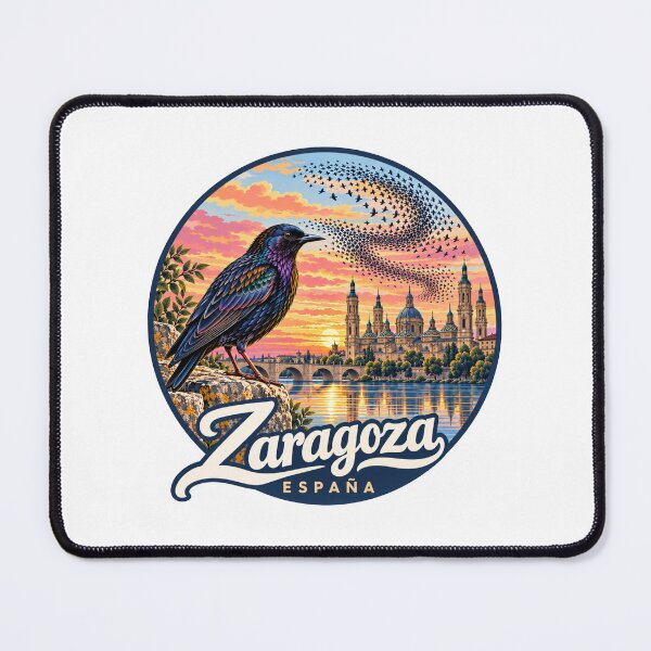 Item preview, Zaragoza España: Basílica del Pilar Sunset Starling designed and sold by CircinusStore.