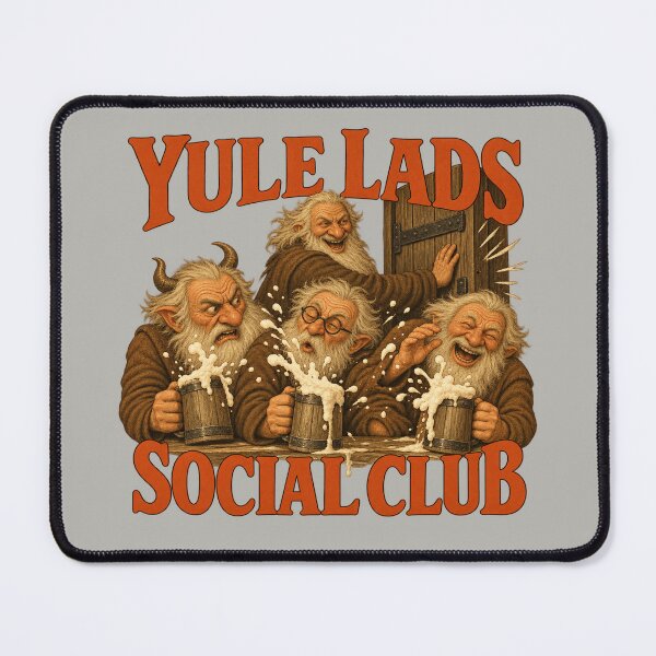 Item preview, Icelandic Yule Lads Social Club designed and sold by POD DYNASTY | Original Print On Demand T-Shirt Graphics.