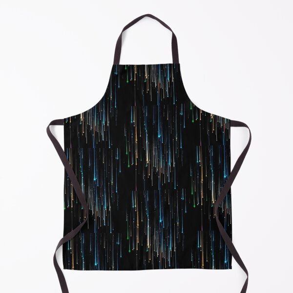 Item preview, Abstract Neon Light Rain Fiber Optic Pattern Graphic designed and sold by GrimNest.