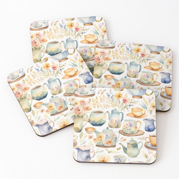 Item preview, Mugs and teapot and coffee pot  designed and sold by artyval.