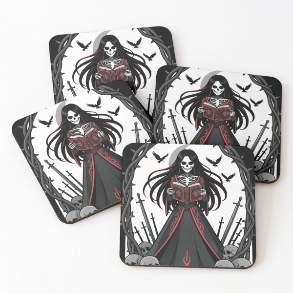 Item preview, Witch with a book designed and sold by MagelliShop.