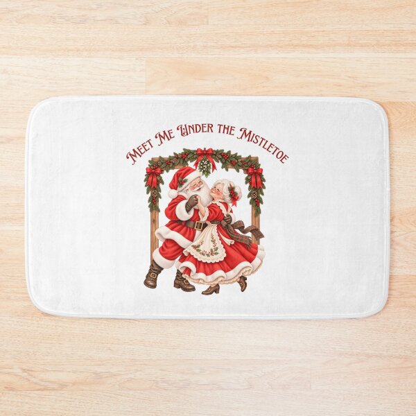 Item preview, Meet Me Under the Mistletoe Santa Dance designed and sold by mycute-stickers.