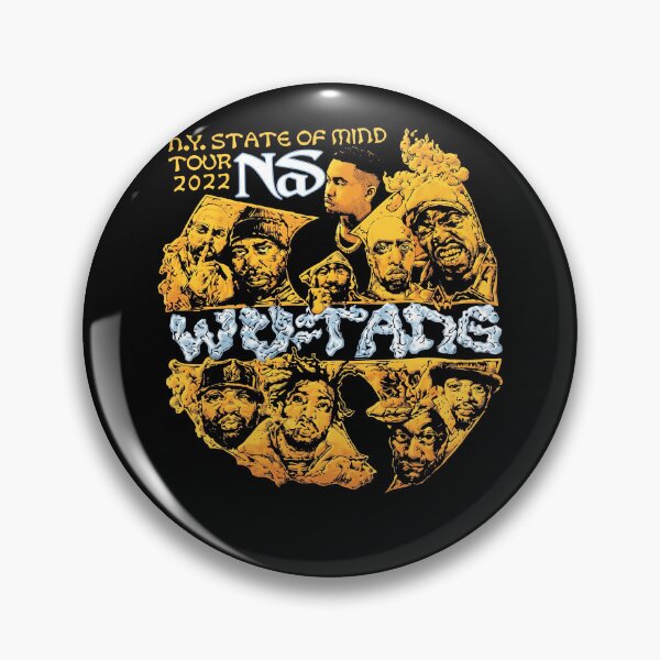 Artikelvorschau, N.Y. State Of Mind Tour 2022 - Nas - Wu-Tang Clan entworfen und verkauft von theandroidvivz.