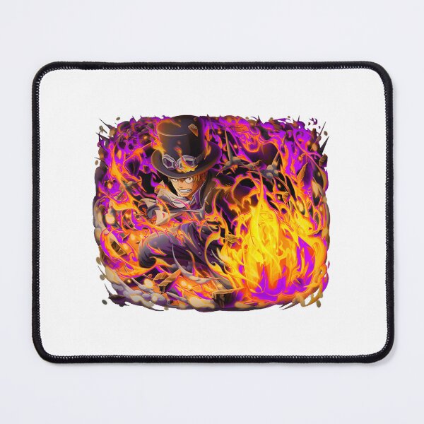 Item preview, Sabo Inspired Steampunk Illustration with Fiery Background and Dynamic Design designed and sold by fmaurizio.