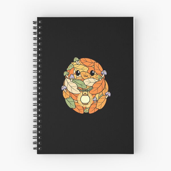Item preview, Cozy Leaf Pile Critter with a Glowing Lantern designed and sold by urmoments.