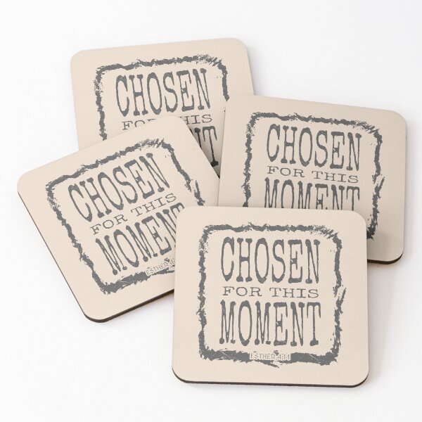 Item preview, Chosen for This Moment | Esther 4:14 Christian Design | Gray Grey designed and sold by ZechJohnRB.