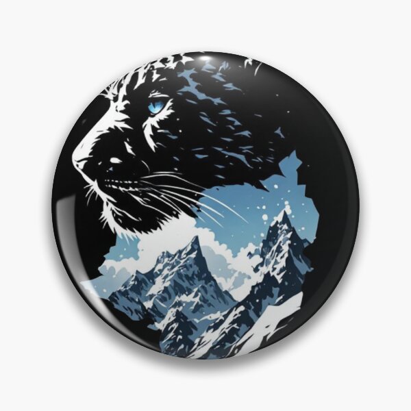 Item preview, The gaze of the snow leopard designed and sold by KinoDesign.