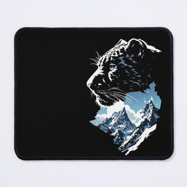 Item preview, The gaze of the snow leopard designed and sold by KinoDesign.