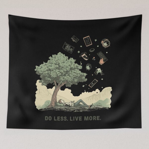 Item preview, Unplugged Life Do Less Live More designed and sold by ChicTrendz.
