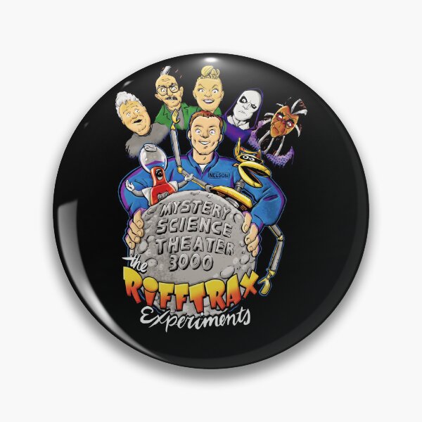 Artikelvorschau, Mystery Science Theater 3000 – Die RiffTrax-Experimente – Mike Nelson – Tom Servo – Crow T. Robot entworfen und verkauft von theandroidvivz.