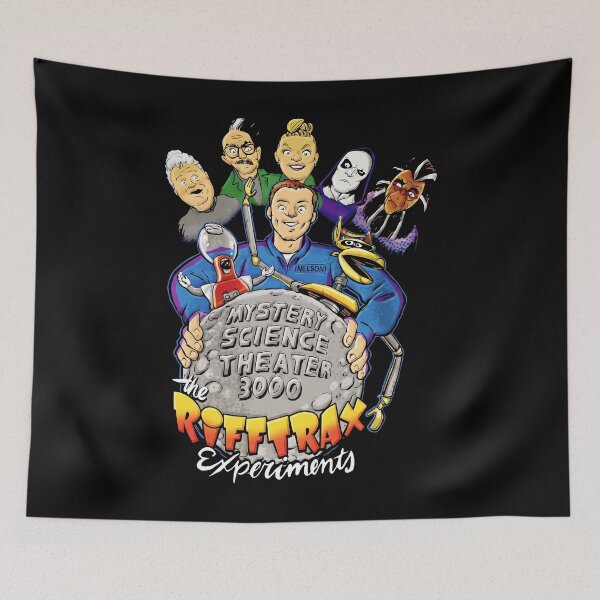 Item preview, Mystery Science Theater 3000 - The RiffTrax Experiments - Mike Nelson - Tom Servo - Crow T. Robot designed and sold by theandroidvivz.