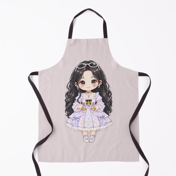Item preview, Cute Libra Zodiac Girl – Chibi Balance Astrology designed and sold by Alcyone-Blue.
