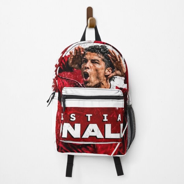 Item preview, Cristiano Ronaldo Manchester United Vintage Red Grunge Silhouette Sticker designed and sold by PRIME4YOU.