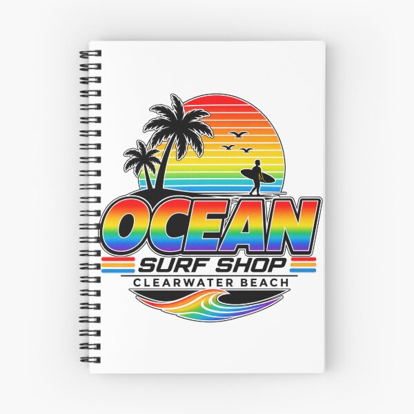 Item preview, Ocean Surf Shop - Clearwater Beach, Florida - Retro 80's Colors designed and sold by JBDesigns21.