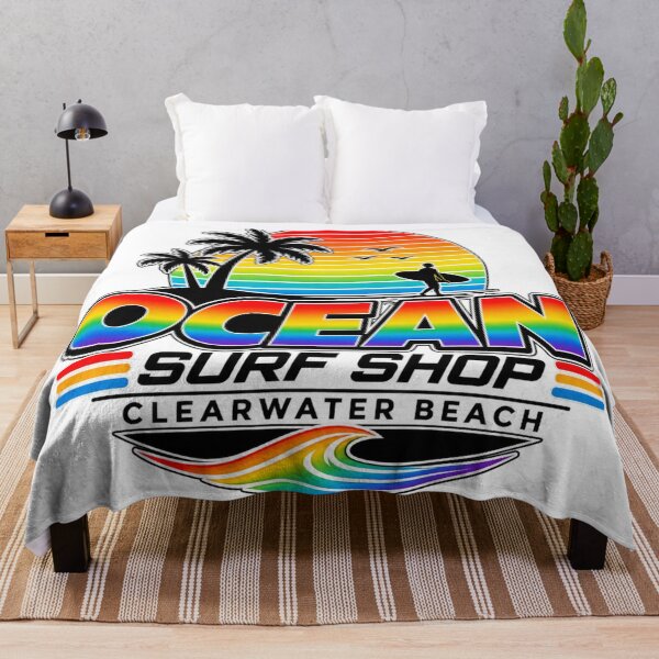 Item preview, Ocean Surf Shop - Clearwater Beach, Florida - Retro 80's Colors designed and sold by JBDesigns21.