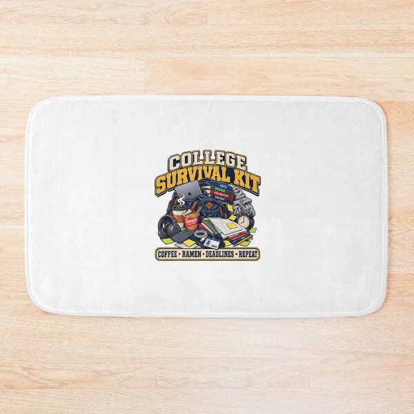 Item preview, College Survival Kit – Funny College Student Life designed and sold by Print-Mingle01.